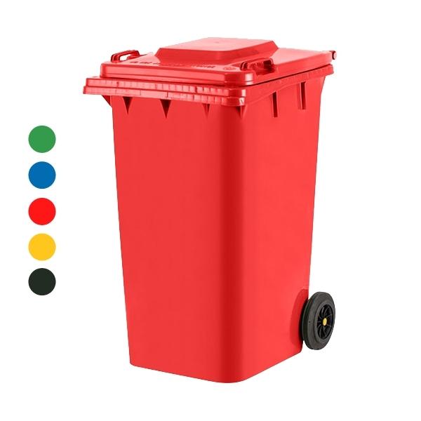 Contenedor de basura 360 litros con tapa