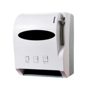 Dispensador de toallas con palanca / plástico