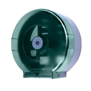 Dispensador de papel higiénico acrílico con eje adaptable