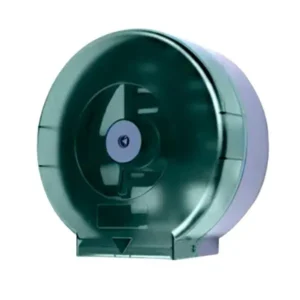Dispensador de papel higiénico acrílico con eje adaptable