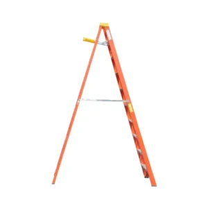Escalera Tijera Fibra de Vidrio 10 Peldaños Alto 3.04 m R-150 Kg / Zebrik 3