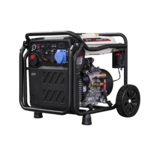 Generador Eléctrico Inverter 7.2 - 8 KV, Gasolina, Arranque Eléctrico con Botón y panel Interfaz ATS / Krafter KR9000iD