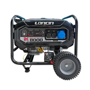 Generador Eléctrico 6,0-7,0 KVA, Gasolina, Arranque Eléctrico / Loncin LC8000DF