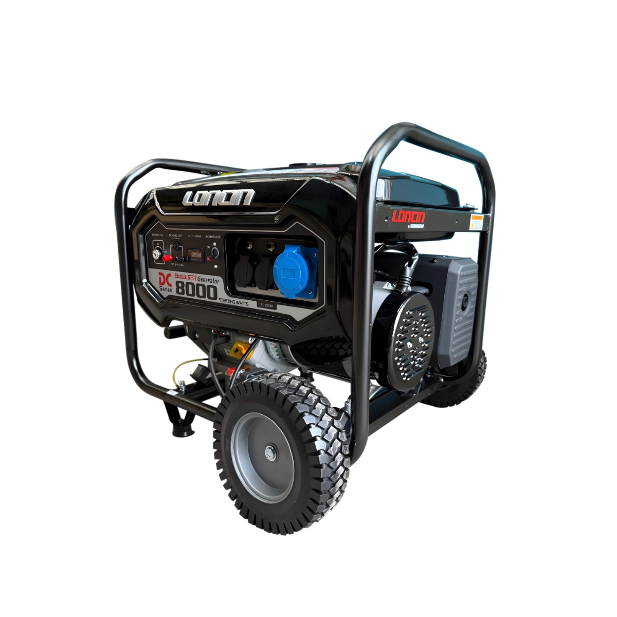 Generador Eléctrico 6,0-7,0 KVA, Gasolina, Arranque Eléctrico / Loncin LC8000DF (2)