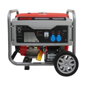 Generador Eléctrico 5,0-5,5 KVA, Gasolina, Arranque Eléctrico y Manual / Ducar DFD6500H