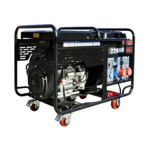 Generador Eléctrico 15,5-16,5 KVA, Gasolina, Arranque Eléctrico, Trifásico / Loncin LC22000 PE