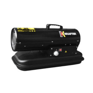 Turbo calefactor 20 KW, Diesel, 120 m2, Flujo de aire 550 m3/h, Krafter TD20
