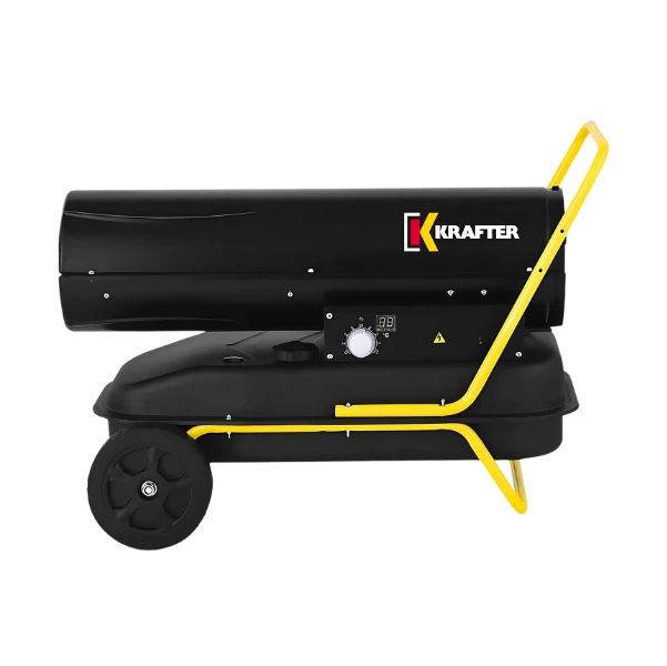 Turbo calefactor 30 KW, Diesel, 200 m2, Flujo de aire 720 m3/h, Krafter TD30