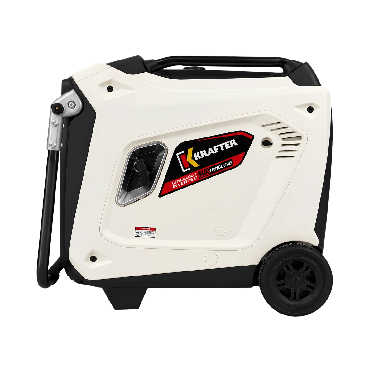 Generador Eléctrico Inverter 8 - 8.5 KV, Gasolina, Arranque Eléctrico Con Botón y Remoto con panel ATS / Krafter H11500iE (5)