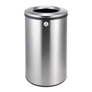 Basurero Acero Inoxidable Con Cubo Interior 40 Litros
