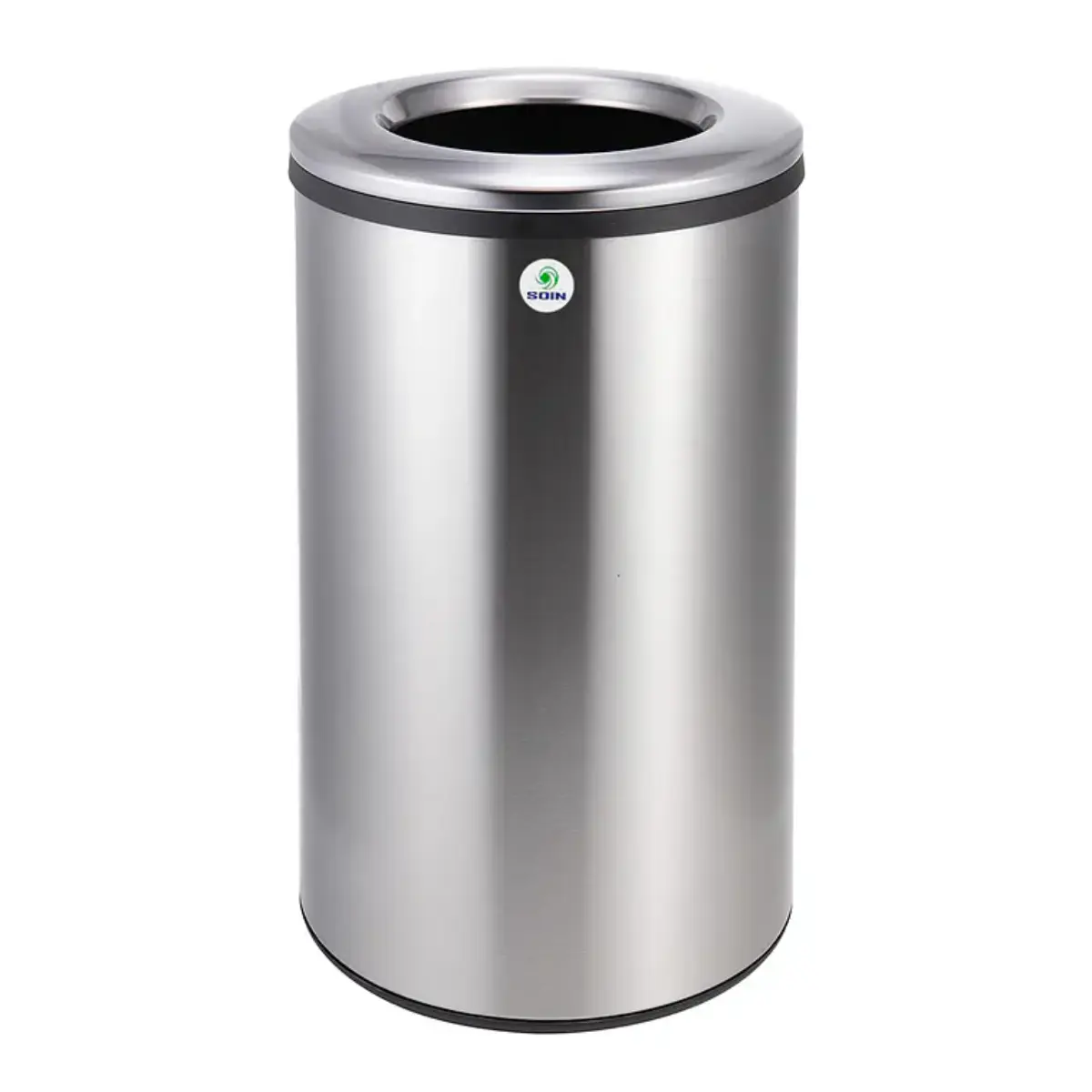 Basurero Acero Inoxidable Con Cubo Interior 40 Litros