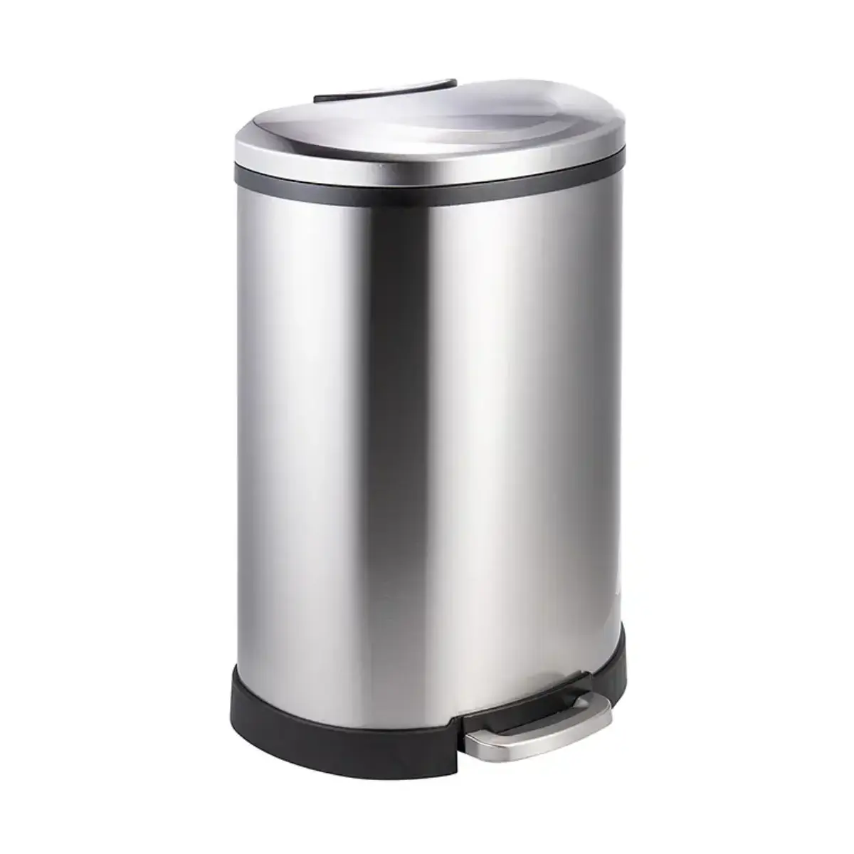 Basurero Acero Inoxidable Con Pedal 50 Litros (2)