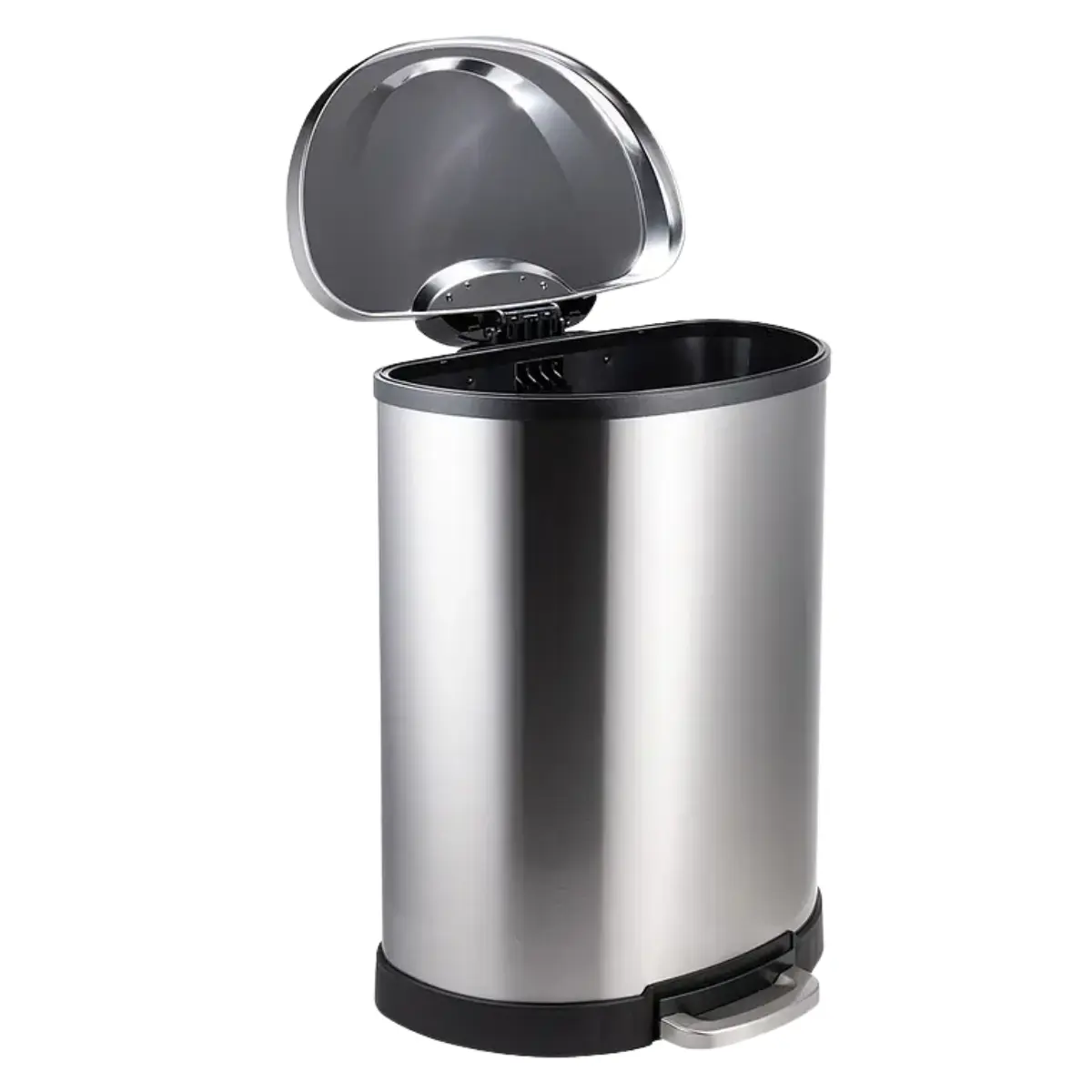 Basurero Acero Inoxidable Con Pedal 50 Litros (3)