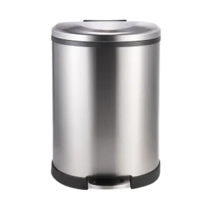 Basurero Acero Inoxidable Con Pedal 50 Litros