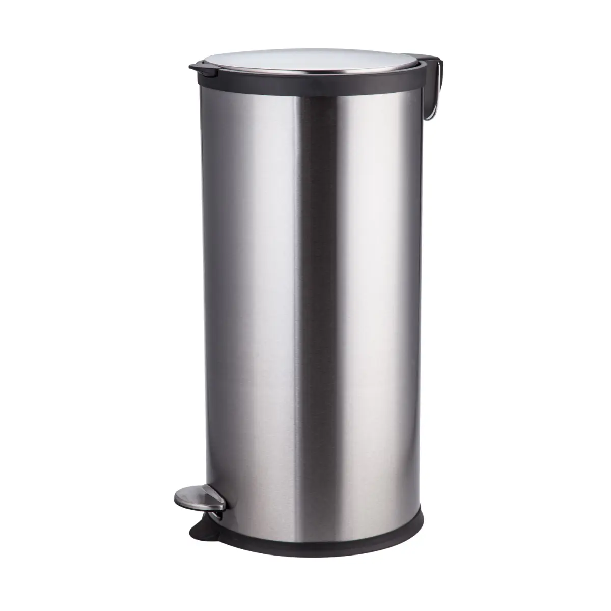 Basurero Acero Inoxidable Cierre Suave 30 Litros