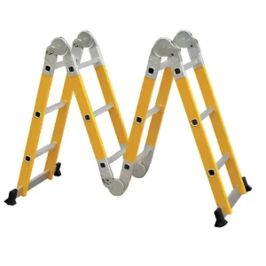Escalera Multiproposito Fibra Vidrio 12 Peldaños Alto 3.54 M R-150 K / Magna Plus