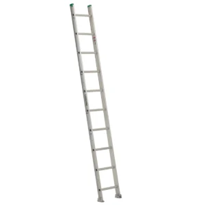 Escalera Recta Arrimo Aluminio 10 Peldaños Alto 3.00 M R-175 K / Cuprum