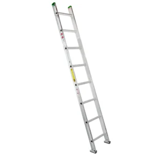 Escalera Recta Arrimo Aluminio 8 Peldaños Alto 2.50 M R-175 K / Cuprum