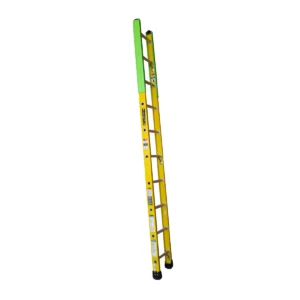 Escalera Recta Arrimo Para Cámara Fibra Vidrio 10 Peldaños Alto 3.00 M R-175 K / Cuprum