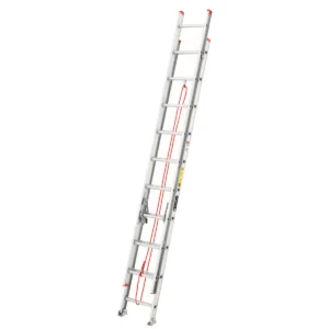 Escalera Telescópica Aluminio 20 Peldaños Alto 5.19 M R-150 K / Cuprum