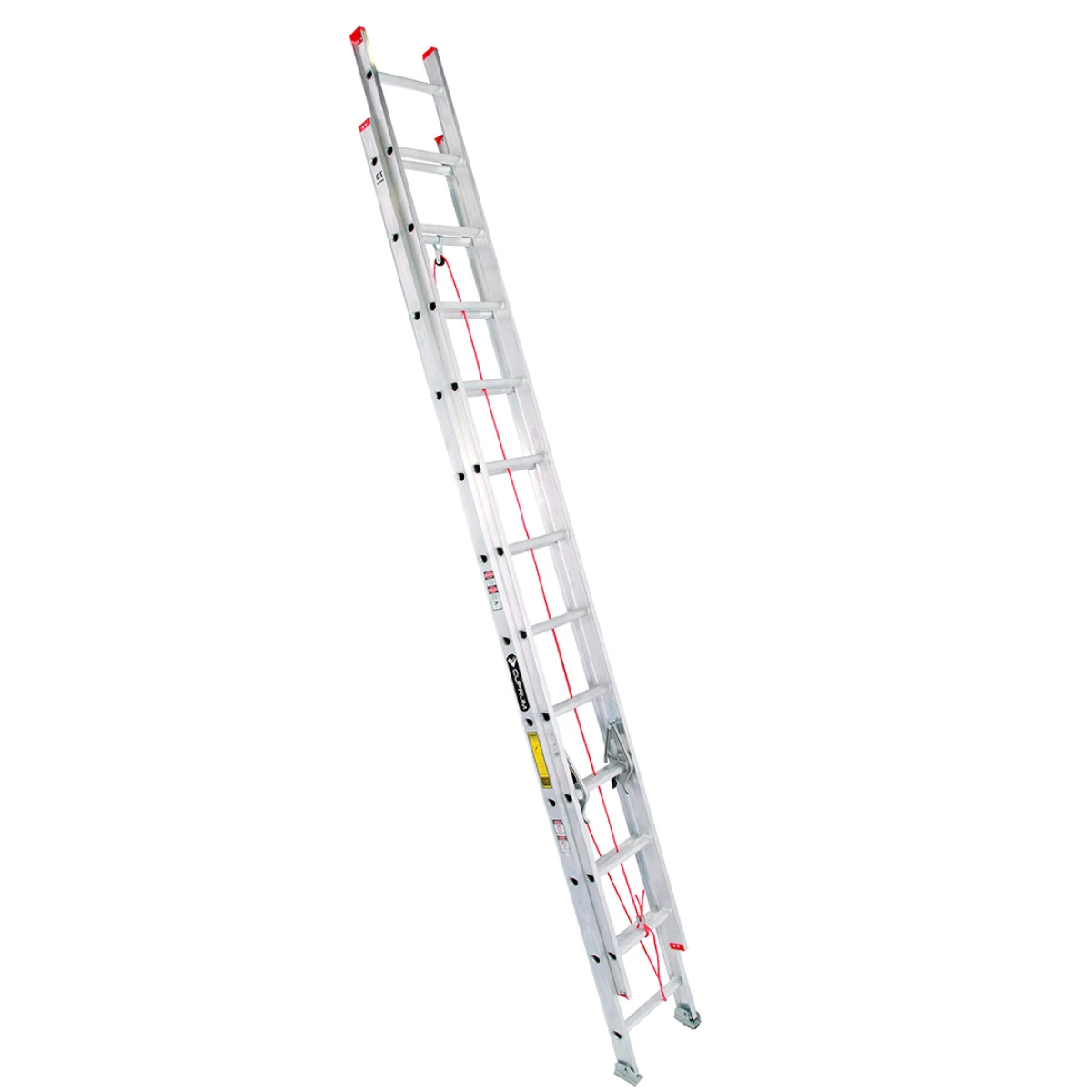 Escalera Telescópica Aluminio 24 Peldaños Alto 6.38 M R-150 K / Cuprum