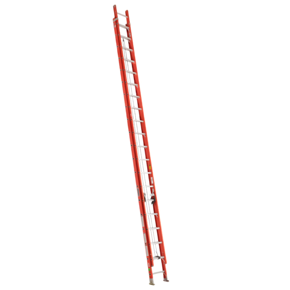 Escalera Telescópica Fibra Vidrio Anti-deslizante 40 Peldaños Alto 10.67 R-225 K / Cuprum