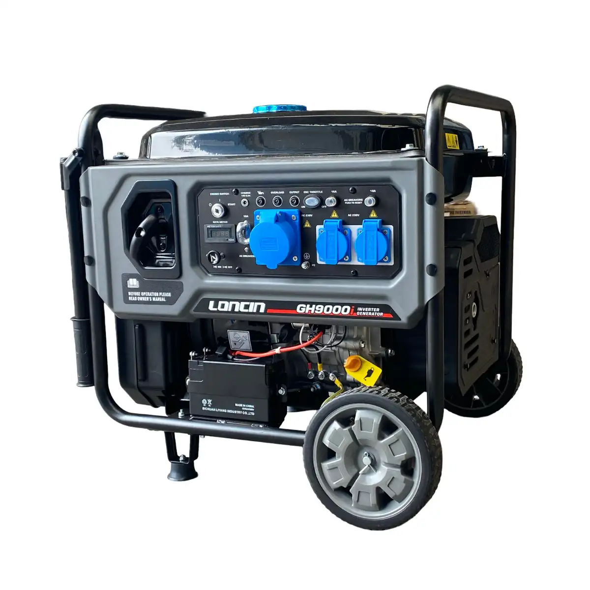 Generador Eléctrico Inverter 7,2 – 8 KV, Gasolina, Arranque Eléctrico / Loncin GH9000I-2 (2)
