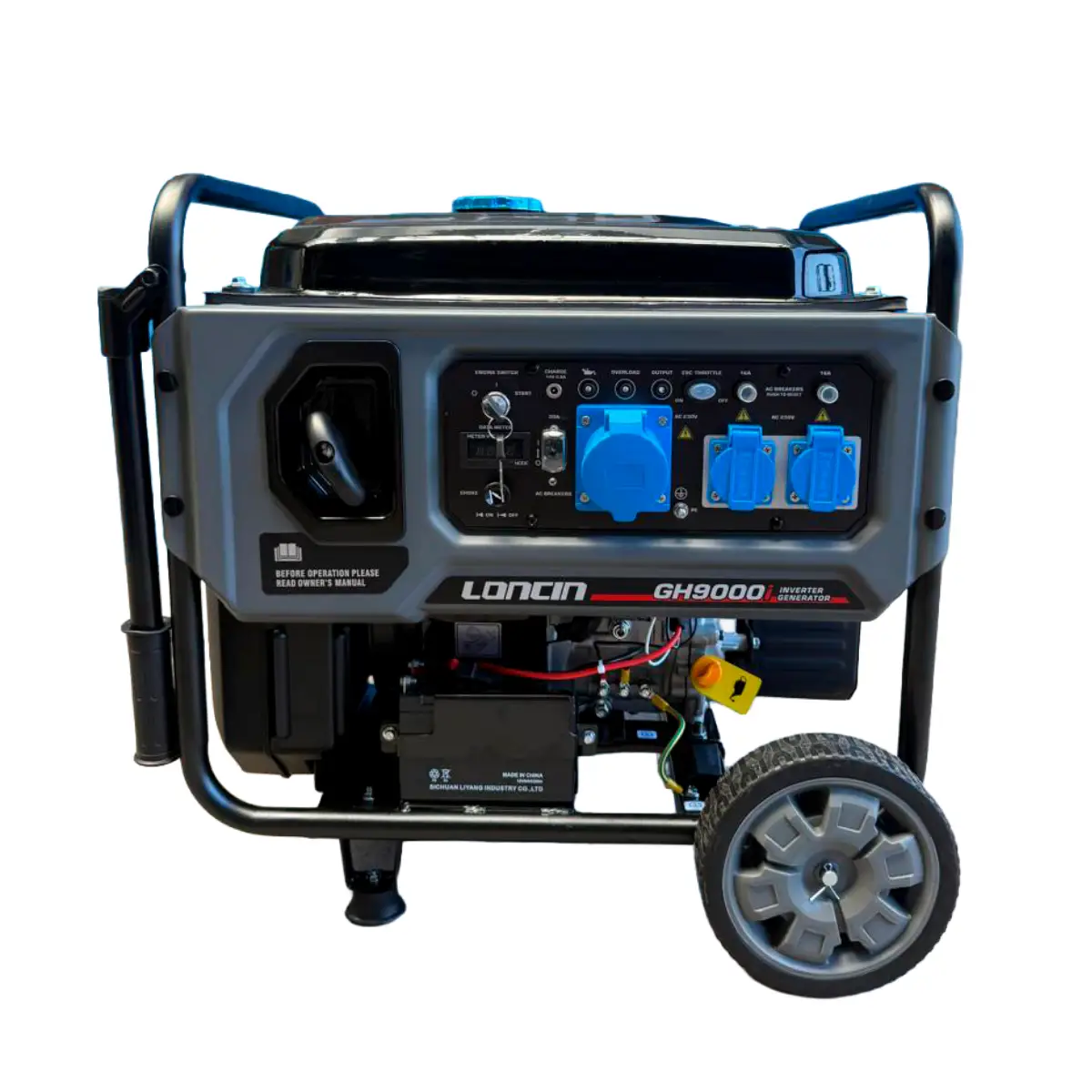 Generador Eléctrico Inverter 7,2 – 8 KV, Gasolina, Arranque Eléctrico / Loncin GH9000I-2 (3)