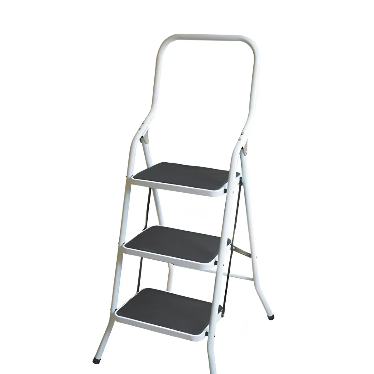 Piso Escalera Tijera Acero 3 Peldaños Alto 1.18 M R-150 K / Magna Plus