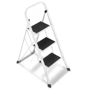 Piso Escalera Plegable Acero 3 Peldaños Alto 1.00 M R-150 K / Magna Plus