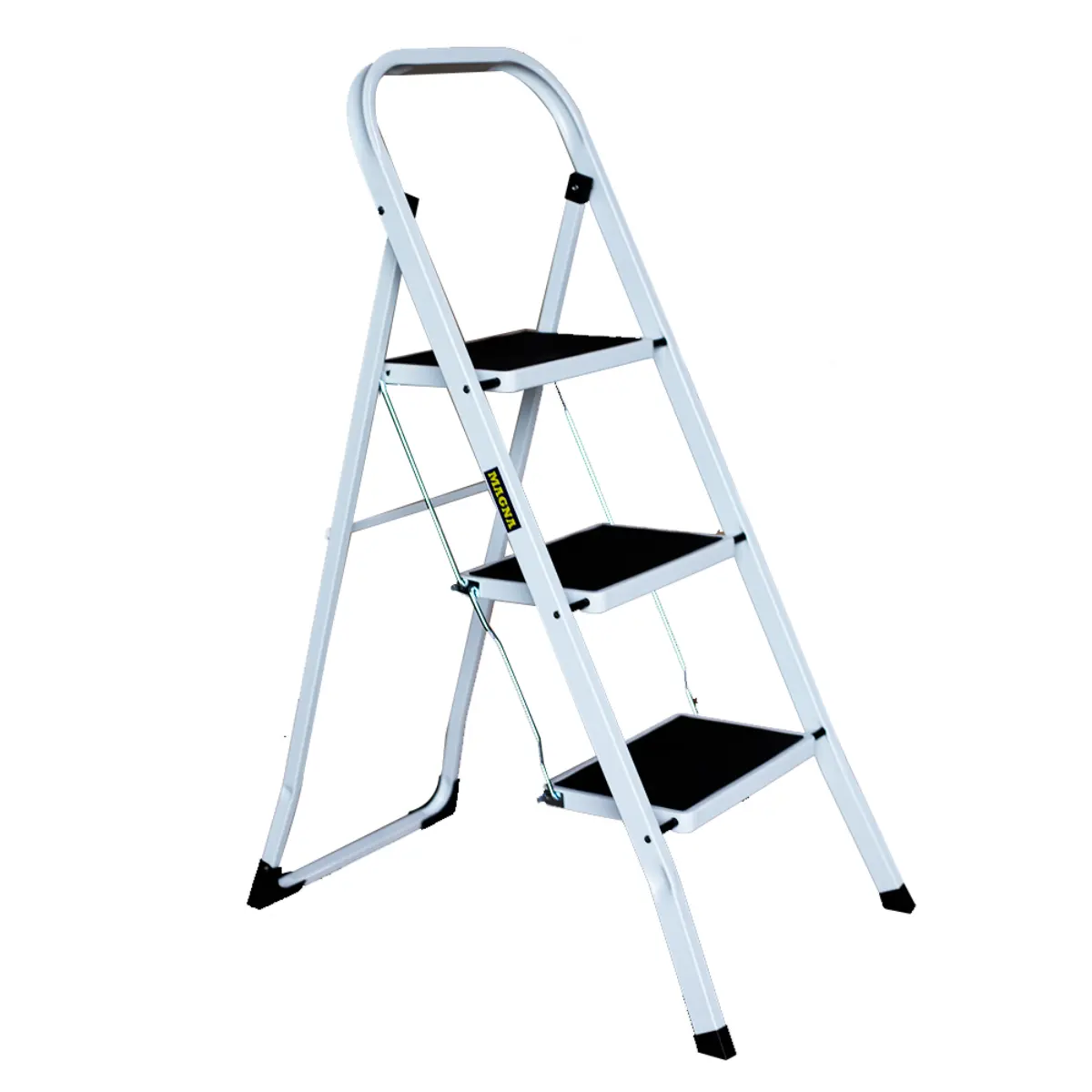 Piso Escalera Plegable Acero 3 Peldaños Alto 1.05 M R-150 K / Magna Plus