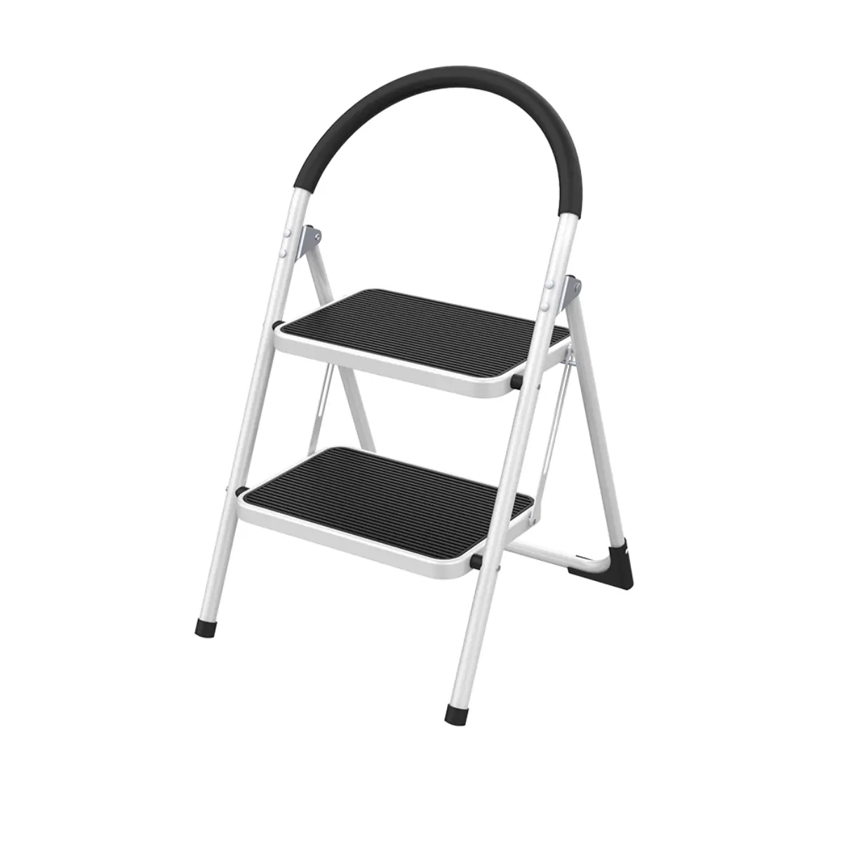 Piso Plegable Escalera Acero 2 Peldaños Alto 0.80 M R-150 K / Magna Plus