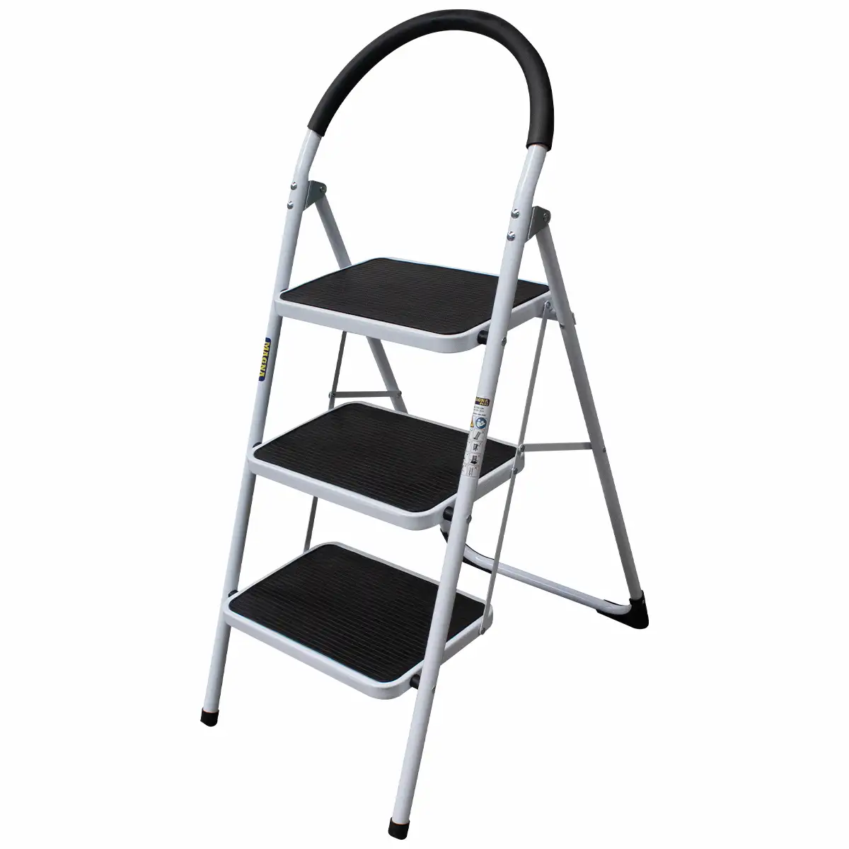 Piso Plegable Escalera Acero 3 Peldaños Alto 1.19 M R-150 K / Magna Plus