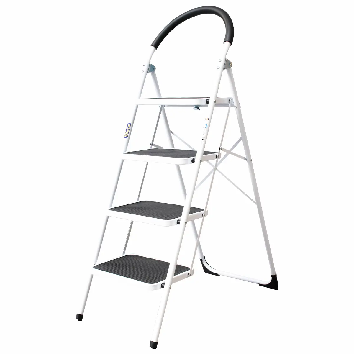 Piso Plegable Escalera Acero 4 Peldaños Alto 1.33 M R-150 K / Magna Plus