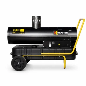 Turbo calefactor 30 KW, Diesel, 200 m2, Flujo de aire 793 m3/h, Krafter BGO-30C-1