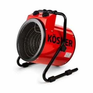 Turbo calefactor 3 KW, Eléctrico, Flujo de aire 300 m3/h, Kosner KSN-3E