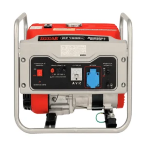 Generador Eléctrico 1.0 – 1.2 KVA, Gasolina, Arranque Manual / Ducar DF1500H