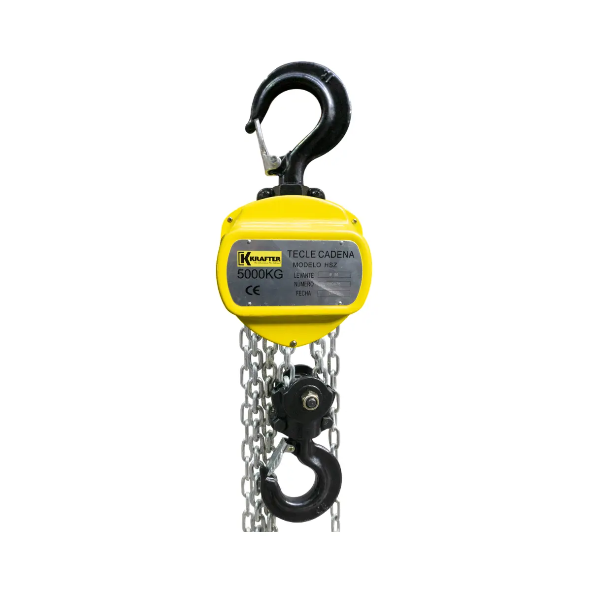 Tecle Manual de Cadena 5 Ton, Levante 3 M / Krafter HSZ-5