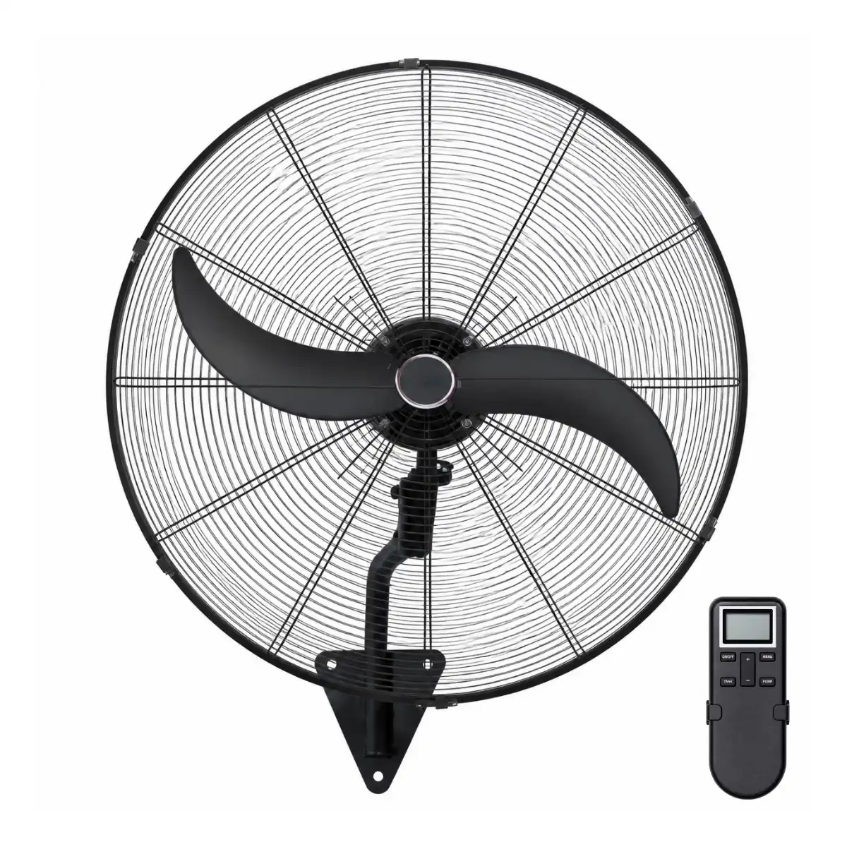 Ventilador Industrial de Pared con Control Remoto 30" | 60 m² | 220V | Kosner KSN-30PA-CR