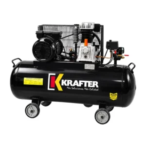 Compresor de Aire 3 HP, Estanque 100 L / Krafter ACK-100