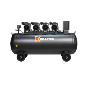 Compresor Libre de Aceite 6 HP, Estanque 300 L, 1,1 kW x 4 / MZB-1100H Krafter