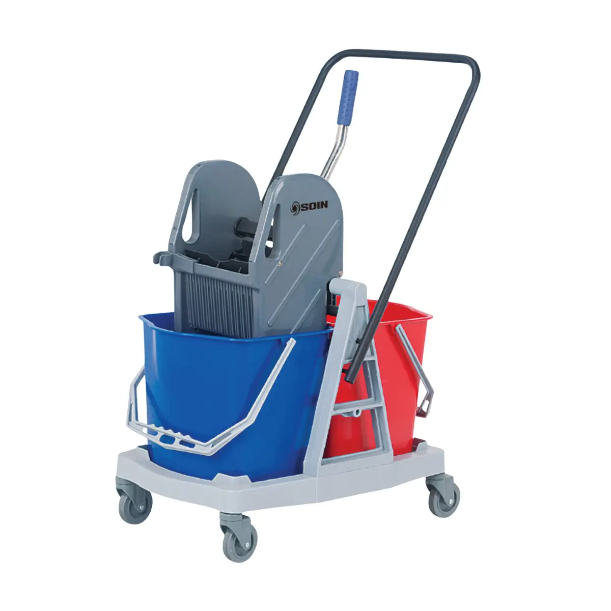 Carro Estrujador de Mopa Doble 34 Litros / Soin
