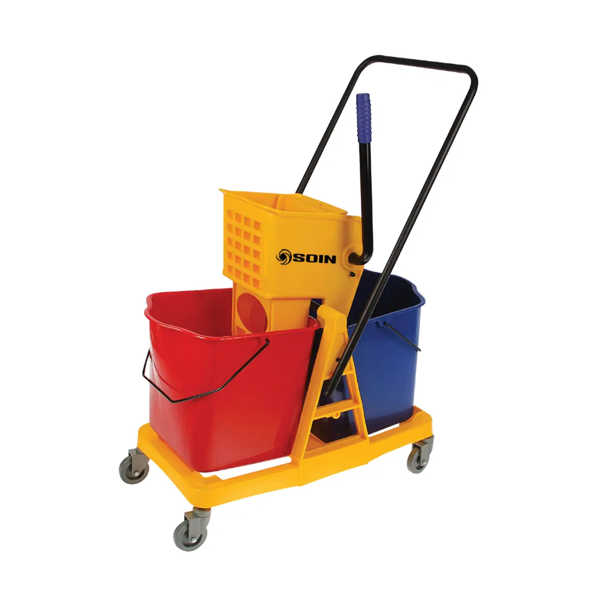 Carro Estrujador de Mopa Doble 46 Litros / Soin