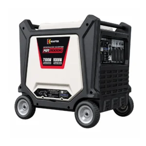 Generador Eléctrico Inverter 7 - 8 KV, Gasolina, Arranque Eléctrico con Botón / Krafter KR9000iG